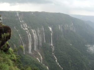 Nohkalikai Waterfalls