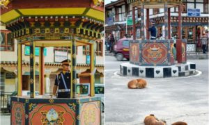 No Traffic Light in Bhutan