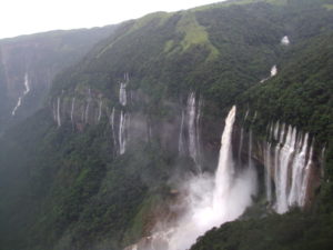 Nohkalikai Waterfall (Image Credit: TravelTriangle)